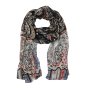 LUMBERJACK Weicher Damenschal aus Viskose, Paisley-Muster, Elegant und Warm, Mit Geschenkbox