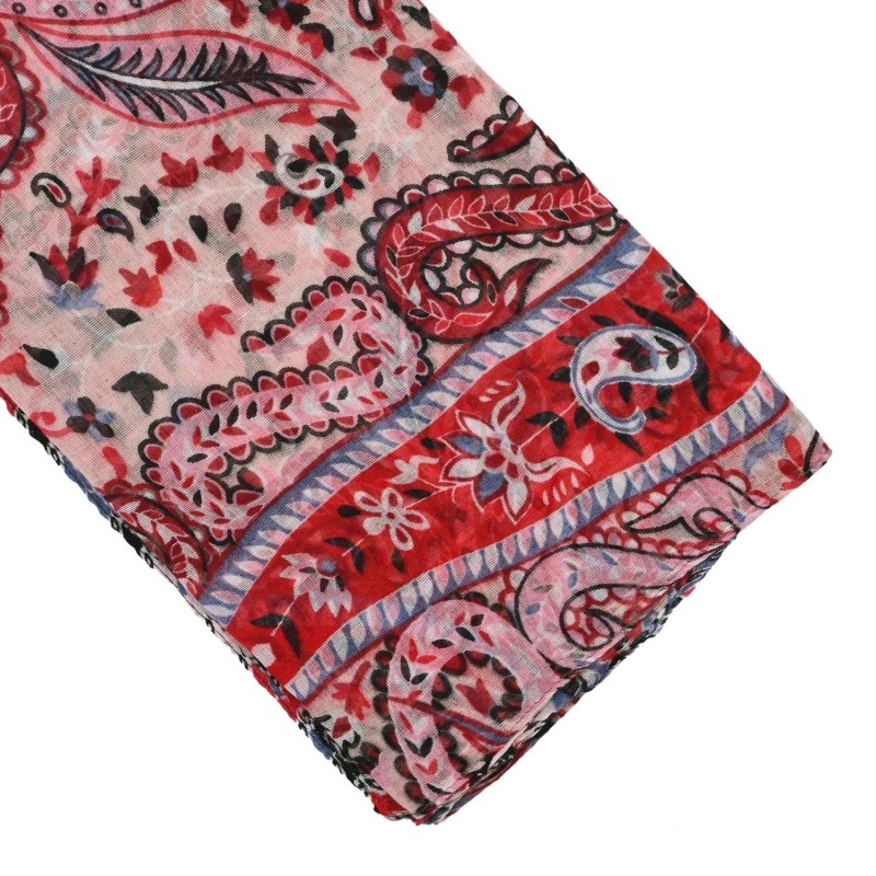 LUMBERJACK Weicher Damenschal aus Viskose, Paisley-Muster, Elegant und Warm, Mit Geschenkbox — Ansicht 16