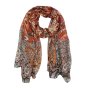 LUMBERJACK Écharpe Femme Douce en Viscose, Motif Paisley, Élégante et Chaude, Avec Boîte Cadeau — vue 25