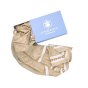 LUMBERJACK Women's Scarf Pure Silk, Neck Foulard, Logo and Chain Pattern, Square 90x90 cm, With Gift Box — view 8