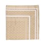 LUMBERJACK Women's Scarf Pure Silk, Neck Foulard, Logo and Chain Pattern, Square 90x90 cm, With Gift Box — view 9