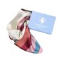 LUMBERJACK Damenschal aus Reiner Seide, Halstuch, Geometrisches Muster, Quadratisch 70x70 cm, Mit Geschenkbox — Ansicht 20