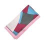 LUMBERJACK Women's Scarf Pure Silk, Neck Foulard, Geometric Pattern, Square 70x70 cm, With Gift Box — view 21