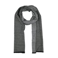 LUMBERJACK Winterschal für Herren aus Weicher Wolle, Klassisch, mit Geometrischem Diamond-Muster, mit Geschenkschachtel