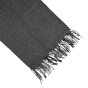 LUMBERJACK Men's Winter Scarf in Soft Wool, Classic, Solid Colour With Fringes, Elegant, With Gift Box — view 29