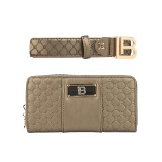 Laura Biagiotti Estuche de Regalo para Mujer, Cartera y Cinturón en Piel Sintética