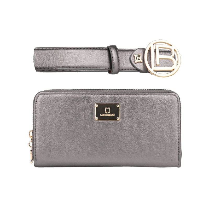 Laura Biagiotti Women's Gift Set, Wallet and Belt in Faux Leather — view 10