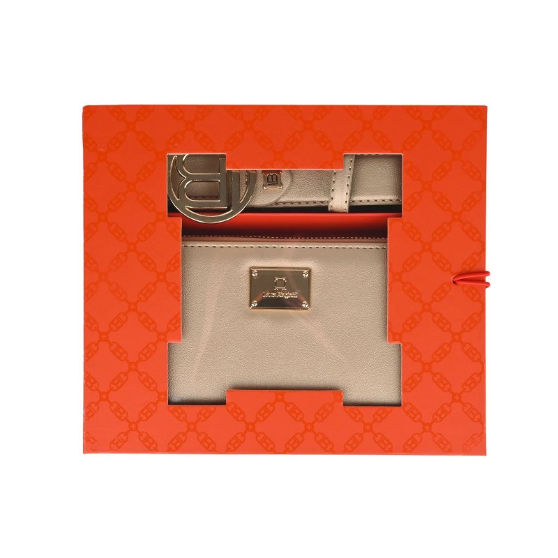 Laura Biagiotti Women's Gift Set, Wallet and Belt in Faux Leather — view 30
