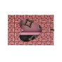 Laura Biagiotti Women's Gift Set, Keyring and Belt in Faux Leather — back view