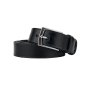 Conte Massimo Ceinture Homme en cuir véritable, Made in Italy, raccourcissable, avec coutures, hauteur 3,5 cm — vue 14