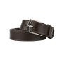 Conte Massimo Men's Belt in Genuine Leather, Made in Italy, Can Be Shortened, With Stitching, 3.5 cm High — view 20