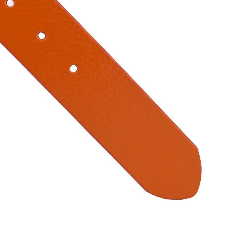 Conte Massimo Ceinture Homme en cuir à tannage végétal, pièce unique, Made in Italy, sans nickel, raccourcissabl… — intérieur