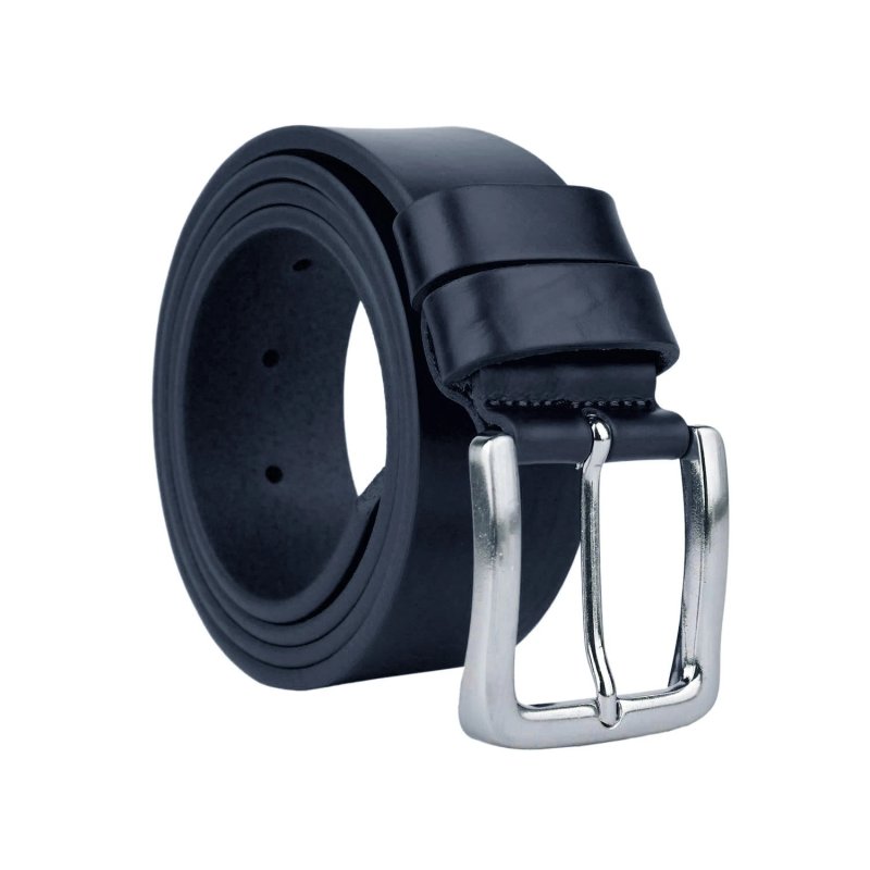 Conte Massimo Ceinture Homme en cuir à tannage végétal, pièce unique, Made in Italy, sans nickel, raccourcissable, … — vue 11