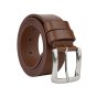Conte Massimo Ceinture Homme en cuir à tannage végétal, pièce unique, Made in Italy, sans nickel, raccourcissable, … — vue 16