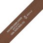 Conte Massimo Ceinture Homme en cuir à tannage végétal, pièce unique, Made in Italy, sans nickel, raccourcissable, … — vue 20