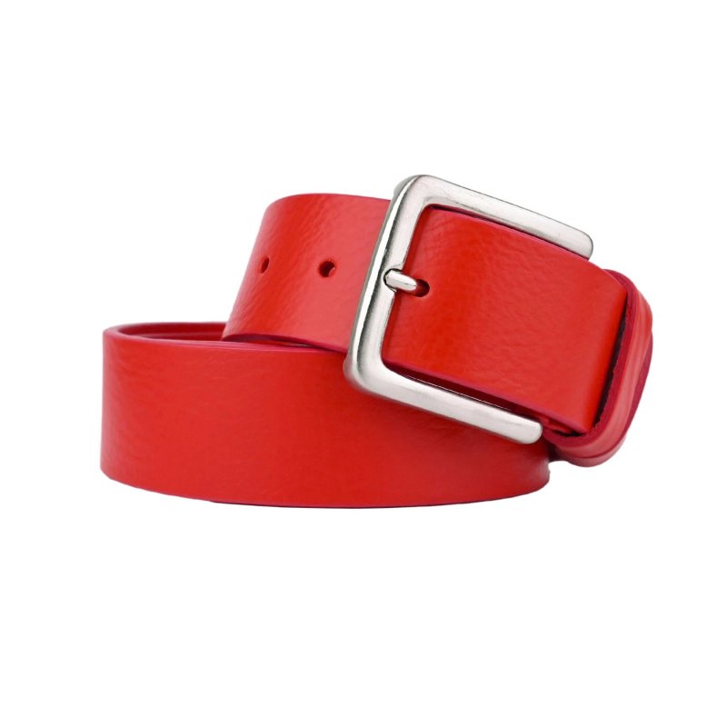 Conte Massimo Herrengürtel, Leder (pflanzlich gegerbt) aus einem Stück, Made in Italy, nickelfrei, kürzbar, 4 c… — Ansicht 32
