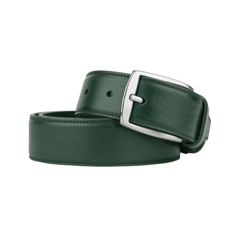 Conte Massimo Herrengürtel, Leder (pflanzlich gegerbt) aus einem Stück, Made in Italy, nickelfrei, kürzbar, 3,5 … — Ansicht 7