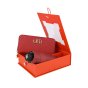 Laura Biagiotti Women's Gift Set, Wallet in PU and Super Mini Foldable Pocket Umbrella, Elegant Set 047