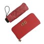 Laura Biagiotti Geschenkset für Damen, Damen-Geldbörse aus PU und Super-Mini-Taschenschirm Faltbar, Elegante… — Vorderansicht