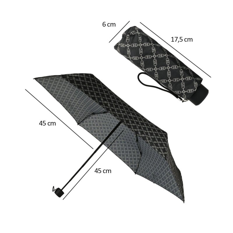 Laura Biagiotti Estuche de Regalo para Mujer, Cartera en PU y Paraguas Súper Mini Plegable de Bolsillo, Elegante … — vista 12