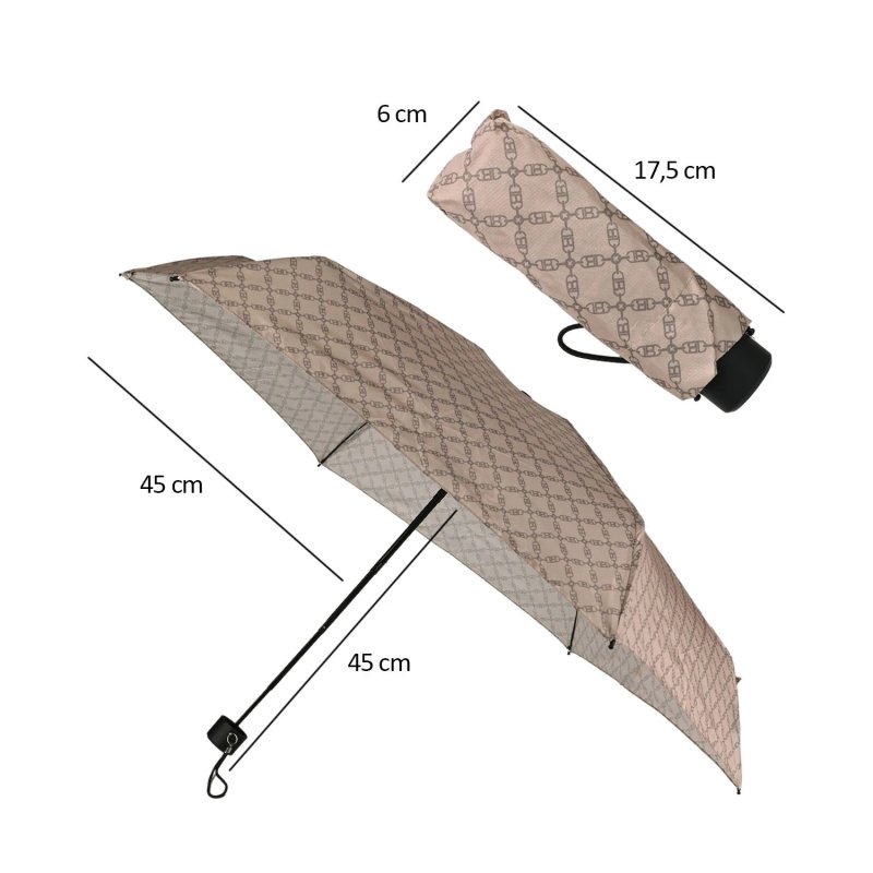 Laura Biagiotti Women's Gift Set, Wallet in PU and Super Mini Foldable Pocket Umbrella, Elegant Set 047 — view 19