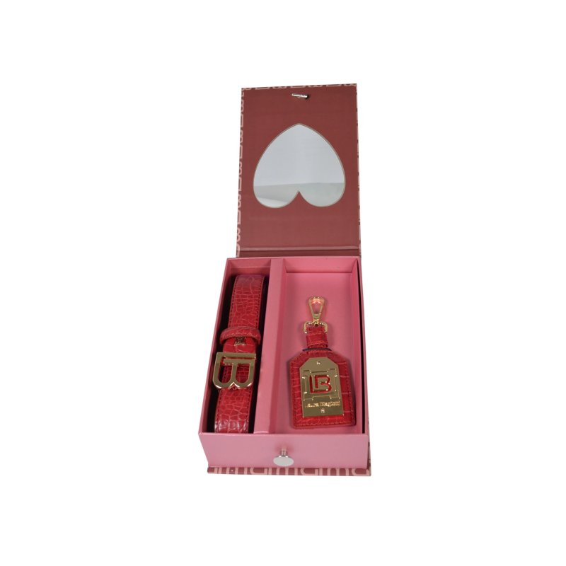 Laura Biagiotti Women's Gift Set, Keyring and Belt in Faux Leather — view 23