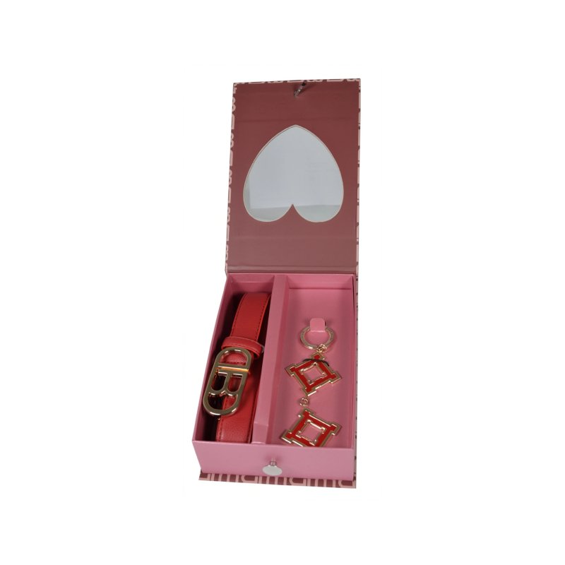Laura Biagiotti Women's Gift Set, Keyring and Belt in Faux Leather — view 23