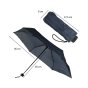 Biagiotti Coffret Cadeau Homme, Portefeuille Homme en Cuir Véritable et Parapluie Super Mini Pliable de Poche,… — vue arrière