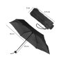 Biagiotti Men's Gift Set, Men's Genuine Leather Wallet and Super Mini Foldable Pocket Umbrella, Elegant Set — view 9