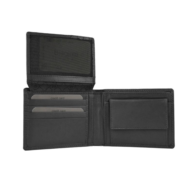Biagiotti Geschenkbox für Herren, Herrenbrieftasche aus echtem Leder und faltbarer Super-Mini-Taschenschirm, el… — Ansicht 11