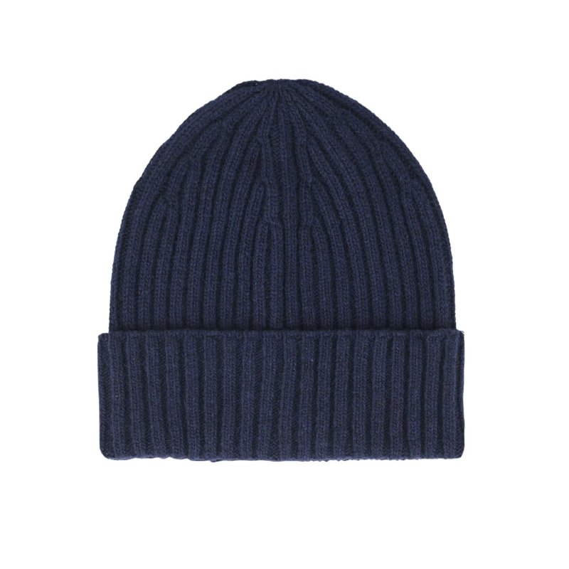Conte Massimo Bonnet Unisexe Chaud en Laine, Bonnet Beanie d'Hiver, Bonnet Côtelé avec Revers, Made in Italy — vue 14