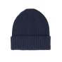 Conte Massimo Unisex Warm Wool Beanie, Winter Beanie Hat, Ribbed Knit with Cuff, Made in Italy — view 14