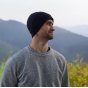 Conte Massimo Unisex Warm Wool Beanie, Winter Beanie Hat, Ribbed Knit with Cuff, Made in Italy — view 17