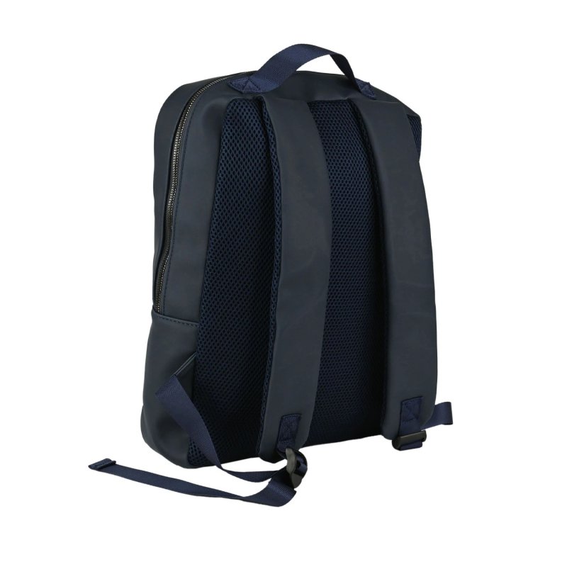 Biagiotti Herren Set 3-teilig mit Laptop-Rucksack, Kulturtasche und Herren-Umhängetasche, aus wasserdichtem PU… — Rückansicht