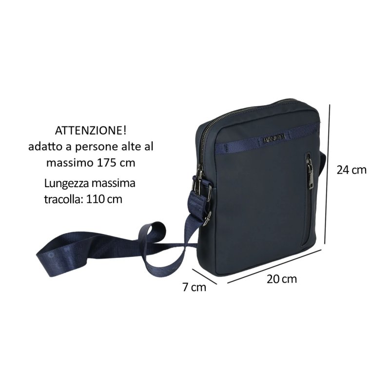 Biagiotti Hombre Set de 3 Piezas con Mochila Porta PC, Neceser y Bolso de Hombre, en PU Impermeable, Casual Elega… — vista 10