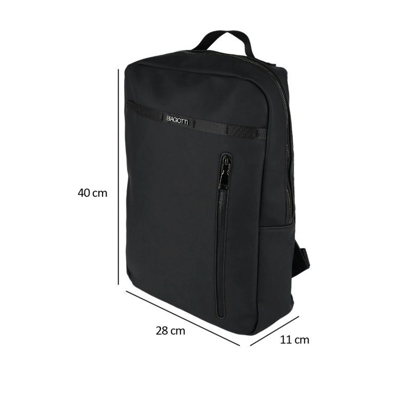 Biagiotti Herren Set 3-teilig mit Laptop-Rucksack, Kulturtasche und Herren-Umhängetasche, aus wasserdichtem PU,… — Ansicht 14