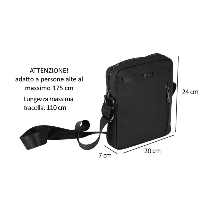 Biagiotti Herren Set 3-teilig mit Laptop-Rucksack, Kulturtasche und Herren-Umhängetasche, aus wasserdichtem PU,… — Ansicht 20