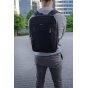 Biagiotti Hombre Set de 3 Piezas con Mochila Porta PC, Neceser y Bolso de Hombre, en PU Impermeable, Casual Elega… — vista 21