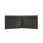GRESEL Cartera de Hombre en Piel Auténtica Oily Pull-Up, Estampado Tractor, con Portamonedas y Caja — vista frontal