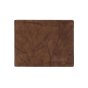 GRESEL Portefeuille Homme en Cuir Véritable Effet Nuage Sauvage, Effet Vieilli, Avec Porte-Monnaie et Boîte