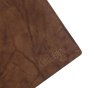 GRESEL Men's Genuine Leather Wallet Cloudy Sauvage Effect, Distressed Look, With Coin Pocket and Box — detail