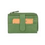 GRESEL Unisex Card Holder in Soft Genuine Leather, Slim, Zip Pocket for Coins and Banknotes, With Box — view 19