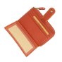 GRESEL Unisex Card Holder in Soft Genuine Leather, Slim, Zip Pocket for Coins and Banknotes, With Box — view 33