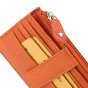 GRESEL Unisex Card Holder in Soft Genuine Leather, Slim, Zip Pocket for Coins and Banknotes, With Box — view 35