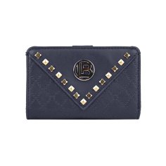 Laura Biagiotti Women's Wallet in Faux Leather PU, Elegant, With Studs, With Gift Box