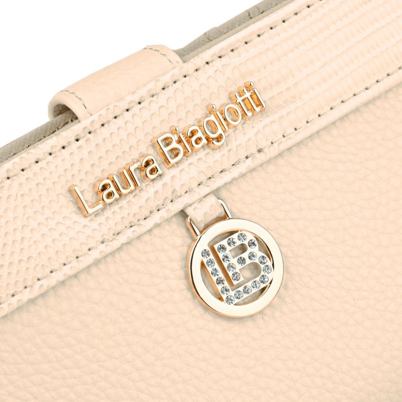 Laura Biagiotti Women's Wallet With Phone Holder and Wrist Strap, In Faux Leather PU With Gift Box — view 21