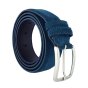 GreSel Gürtel aus echtem Wildleder, Herren und Damen, Made in Italy, kürzbar