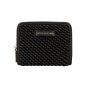 Conte Massimo Women's Small Wallet in Woven-Effect PU with Zip Closure — view 15