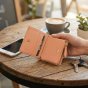 Police Women's Compact Genuine Leather Wallet with Snap and Zip, Coin Pocket and Gift Box — view 21