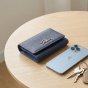 Police Women's Compact Genuine Leather Wallet with Snap and Zip, Coin Pocket and Gift Box — view 12